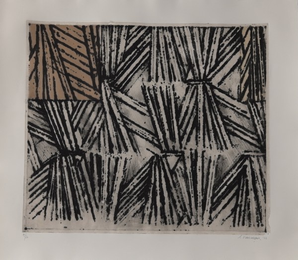 Sur la route de la soie (Brisé I) - 2012 74 x 85 cm