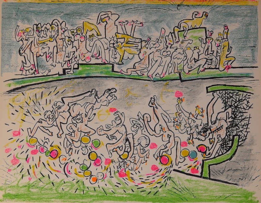 Premier Goal au Chili 1972 - 56 x 71 cm